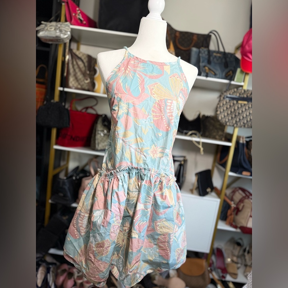 NWOT Free People deserted island mini dress medium - Picture 4 of 14